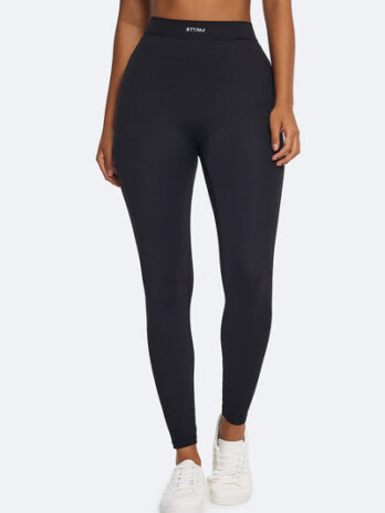 Ruched High-Waisted Leggings